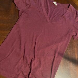 PINK Victoria's Secret Purple Short Sleeve Tee